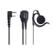MIDLAND BA21 - Headset microphone with PTT 2 Pin Kenwood C1298