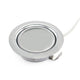 Alpha Elettronica Polished recessed support for LED lamp, G4 socket, support for LED bulb