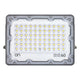 ON Outdoor solar spotlight with cold light, LED spotlight with solar panel and sensor for automatic switch-on, LED wall lamp with photovoltaic 4000K 1200lm