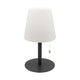 Alcapower Portable LED Table Lamp with RGB+W Technology, Rechargeable Colorful Light Lamp, USB Input, Lamp for Indoor and Outdoor Use