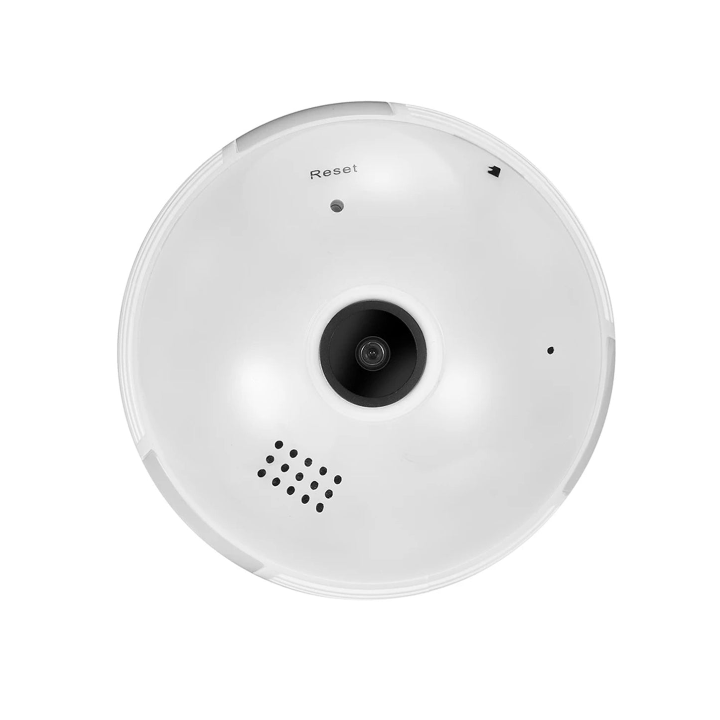 Caméra espion GBX, caméra Wi-Fi panoramique 960p 1,3 Mpx 360° avec vision nocturne et détecteur de mouvement, ampoule caméra