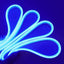 GBC Neon LED strip, 5 meter LED strip, blue color for indoors and outdoors IP67, separable every meter, flexible LED strip