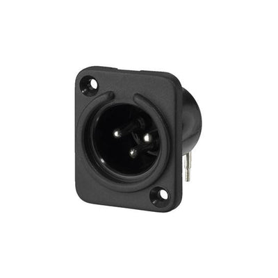 Monacor Connettore XLR da pannello, 3 POLI XLR-508/PP