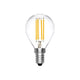 Ampoule LED Alcapower. Ampoule Mini Sphère, ampoule LED à filament, 230Vac, 4W, 360°, Lumière chaude 2700K, E14