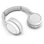 Philips TAH4205 Cuffie richiudibili bluetooth 5.0 con microfono, tasto Bass Boost, 29 ore di riproduzione, ricarica rapida, soppressione dei rumori, bianco opaco