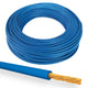 Icel Câble électrique monoconducteur 1,5 mm FS17, fabriqué en Italie, fil électrique pour systèmes, câble pour voitures et motos, câble anti-incendie bleu, prix au mètre