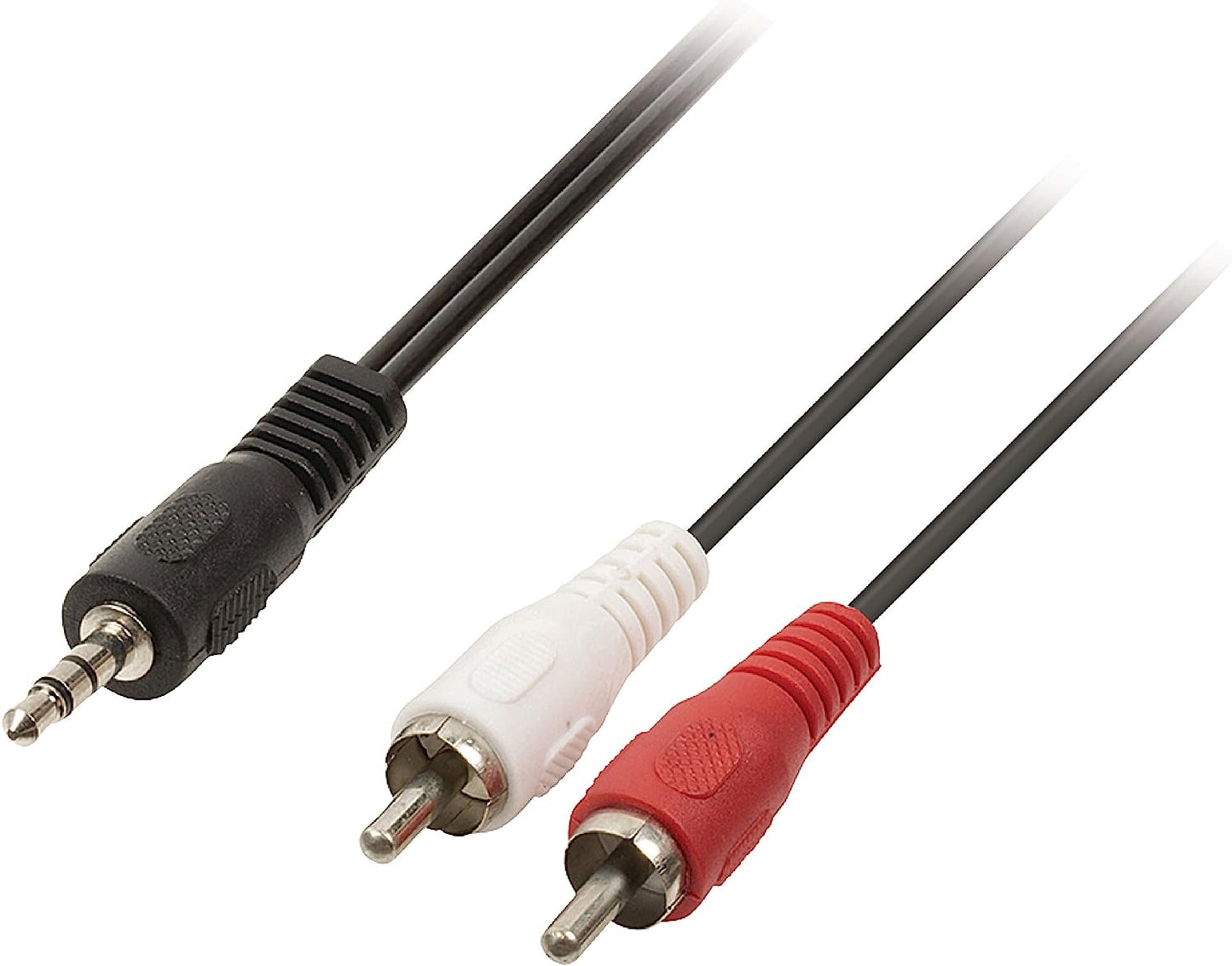 Valueline Cavo audio stereo con connettore Jasck da 3.5 mm e 2 connettori RCA, 5 metri