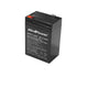 Alcapowe 3.2 Ah battery, 6V hermetic rechargeable battery, 33x65xH105 mm 204008