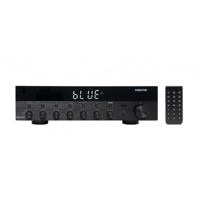 Fonestar Amplificatore stereo 30W, amplificatore bluetooth, MP3 e porta USB, amplificatore stereo HiFi