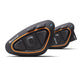 Midland BTX1 PRO double Bluetooth motorcycle intercom, pair of helmet earphones with noise cancellation, rider-passenger communication
