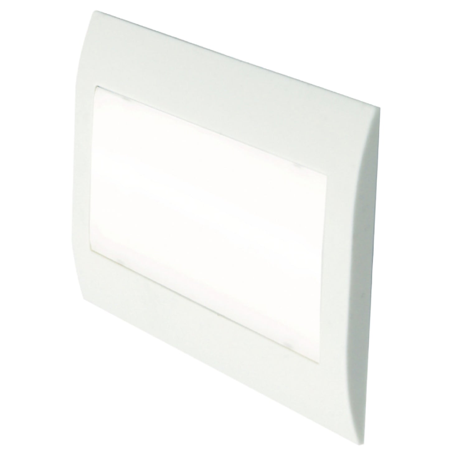 O.N Lampada a LED anti black-out, faretto 2W 160 lumen, luce fredda 6500K, lampada da incasso, installazione su supporto 503, luce d'emergenza 12 LED, IP20