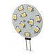 Alphaelettronica LED bulb, G4 socket, 1.5W, 12Vac/dc, 6500K cold white light color, bulb suitable for boats