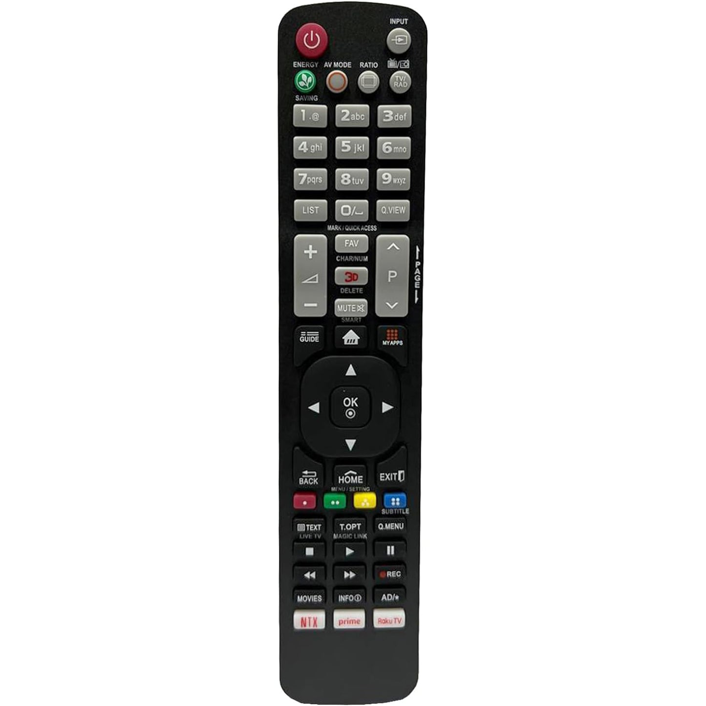 Jolly Line Telecomando Tv compatibile LG, telecomando Smart Tv pronto all'uso