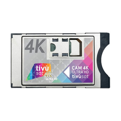 Digiquest Cam Tivùsat 4K Ultra HD, modulo CAM con smartcard Tivùsat senza abbonamento mensile, qualità satellitare