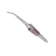 Pro'Skit Cross Leg Welding Tweezers, Stainless Steel Curved Retaining Pliers
