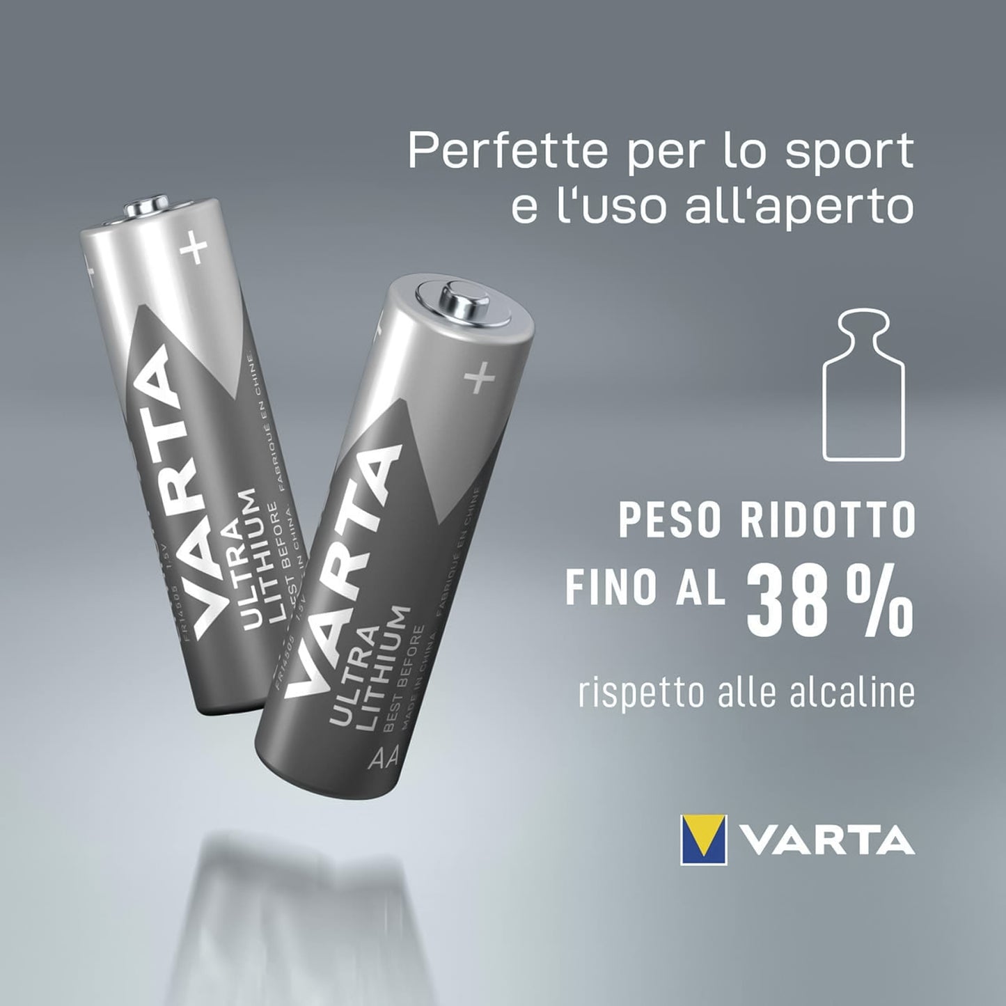 Varta CR-P2 batteria al litio 6V, batteria per fotocamera 1450 mAh, lunga durata