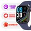 Trevi T-FIT 200 CALL Smartwatch con Display 1.91" touch, orologio smart con funzione chiamata, Bluetooth, Waterproof IP67, cassa nera, cinturino blu