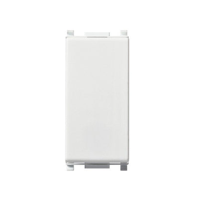 Vimar Interruttore 1P 10AX bianco, serie civile Plana, interruttore basculante, Made In Italy 14000