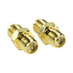 Adaptateur Nedis SMA RP SMA femelle - SMA Femelle Or pack de 1pc