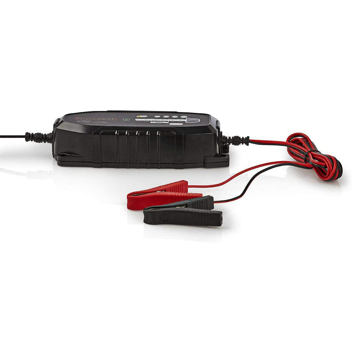 Nedis 8-Step 3.8A 6V/12V Intelligent Vehicle Charger with Continuous Current Control, Lead-Acid Charger