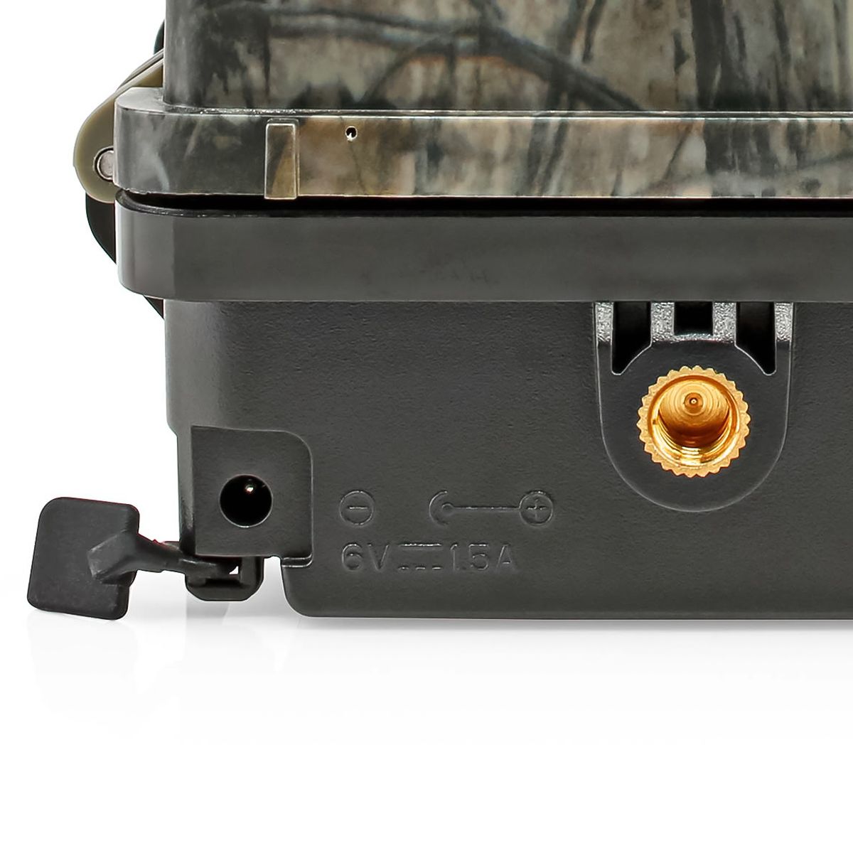 Nedis Fototrappola camouflage 1080p 30fps, camera 24MP con schermo da 2.4", IR nero senza luce, visione notturna, fotocamera con sensore di movimento, monitoraggio fauna selvatica