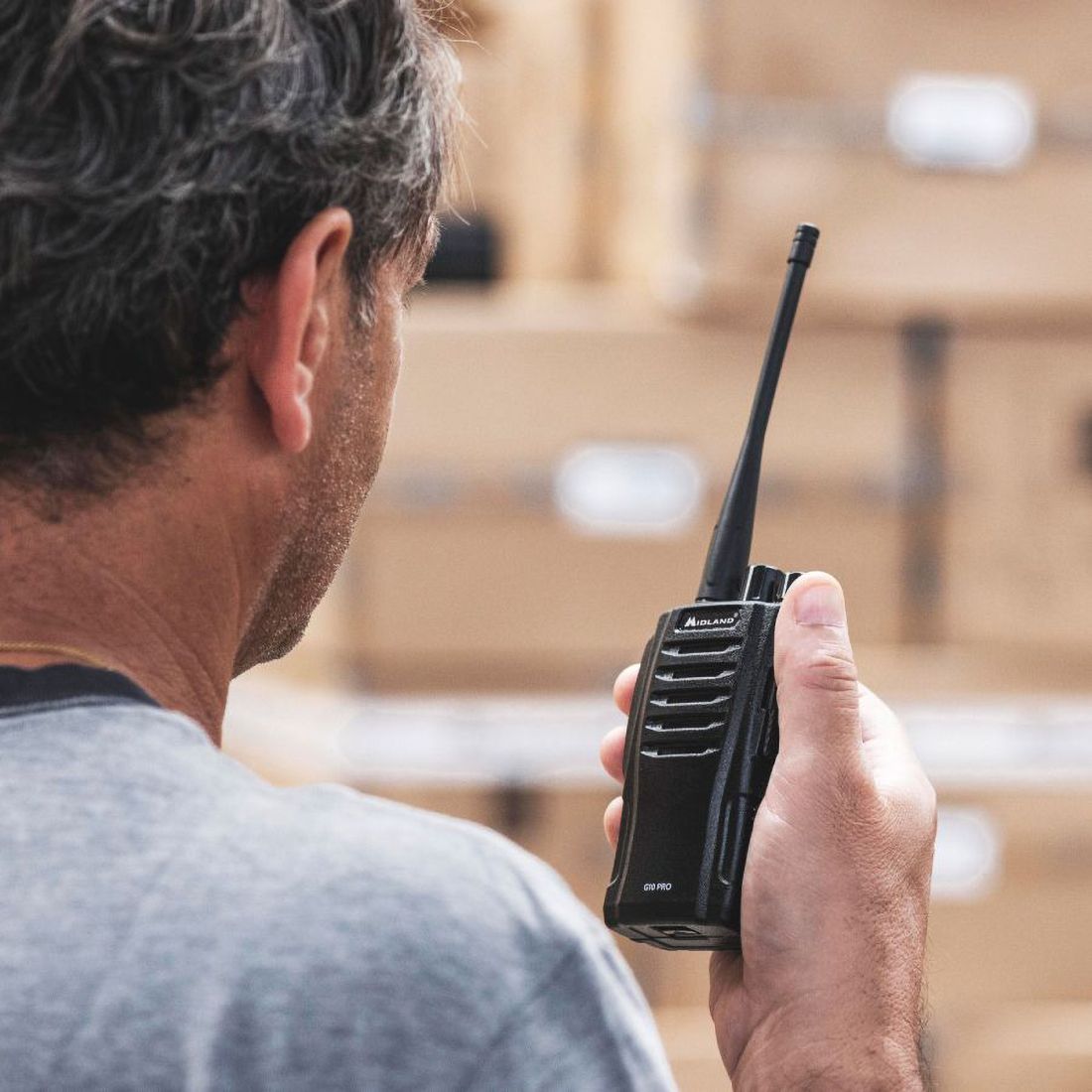 Midland G10 Pro Portable transceiver, semi-professional two-way radio, 32 channels