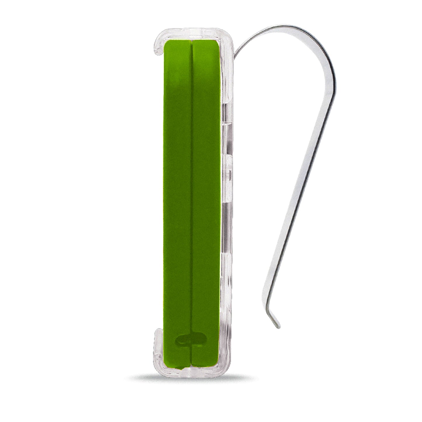 WHY EVO MINI Télécommande multi-fréquences à code tournant de 280 à 868 MHz avec Visor Clip, ouvre-portail programmable à auto-apprentissage, télécommande large portée à 4 boutons, vert acide