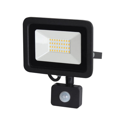 Projecteur LED Alcapower, lumière LED avec détecteur de mouvement, lumière naturelle 4000K, 30W, 2550lm
