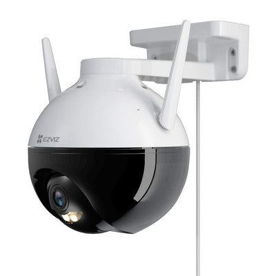 Ezviz C8C Telecamera di videosorveglianza Wi-Fi, videocamera di sicurezza motorizzata, zoom 8X, visione notturna, impermeabile