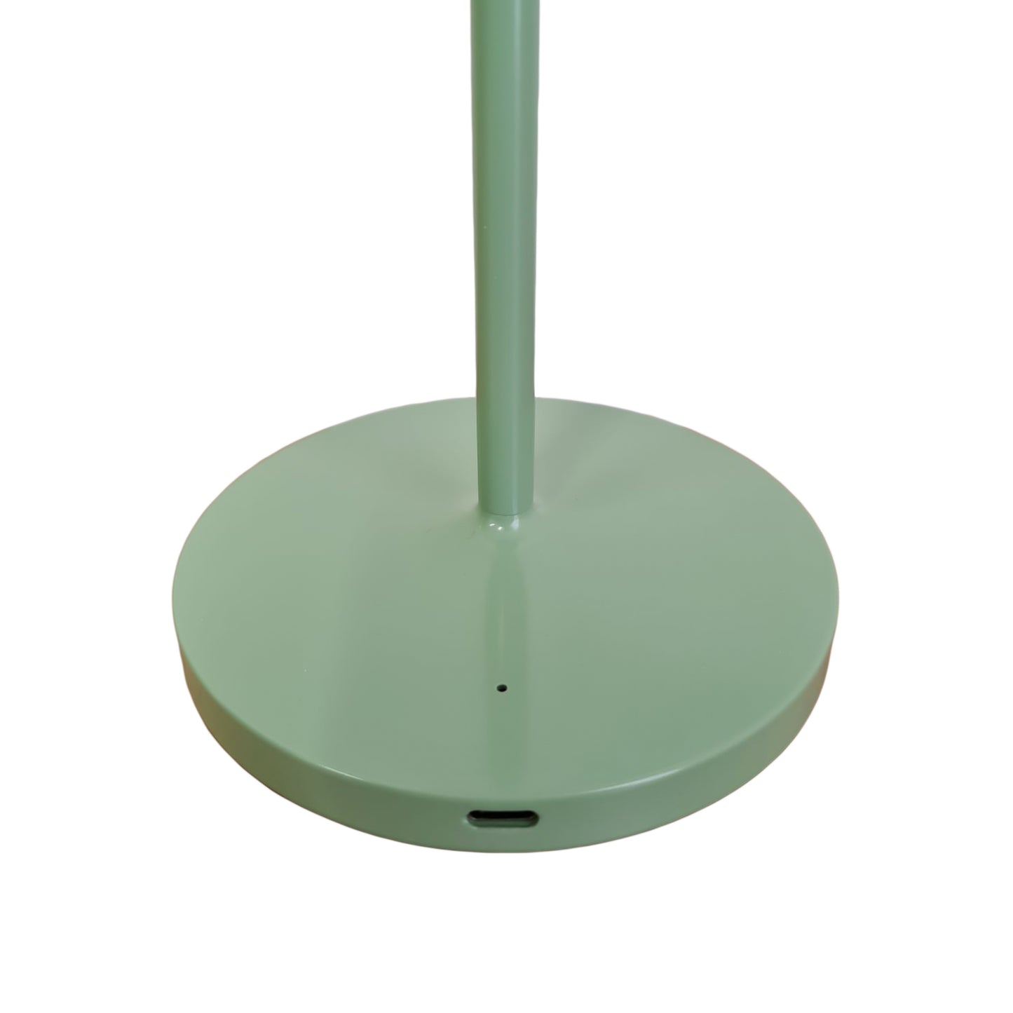 JOlight Lampada da tavolo LED a batteria ricaricabile, abajures verde in alluminio, interruttore touch, intensità luminosa dimmerabile