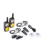 Midland Coppia ricetrasmittenti in valigetta full optional, PMR446/LPD, senza licenza, Twin Walkie Talkie, impermeabile, 85 canali