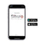 Sikuro Multi-frequency rolling code remote control from 306 to 868mhz, programmable self-learning gate opener, wide-range radio control, 4 buttons, white