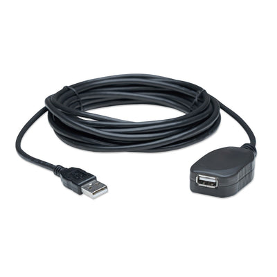 Elcart Active USB Extension Cable, USB Cable Repeater, USB 2.0 Type A Cable, Nicke Plated, 10 Meters