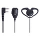 Midland BA24 - Kenwood 2 Pin Earphone Microphone - C1296