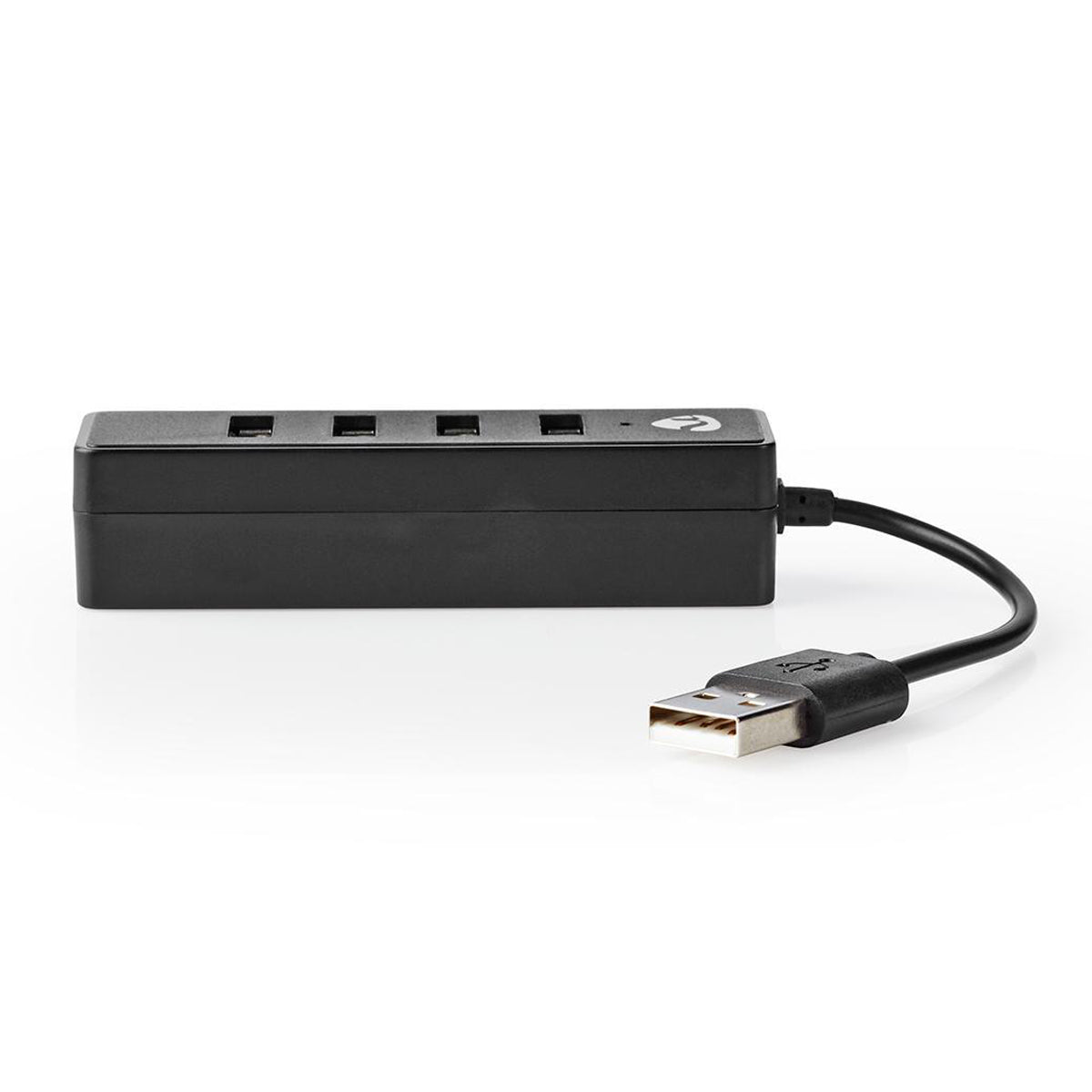 Nedis Hub multiporta USB 2.0, 4 porte ingresso USB-A, plug&play, multipresa USB