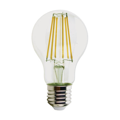 LinkLED Lampadina LED 12W luce fredda, lampadina con filamenti LED 1500lm, attacco E27 con classe energetica A++