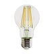LinkLED Lampadina LED 12W luce fredda, lampadina con filamenti LED 1500lm, attacco E27 con classe energetica A++