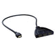 Life presa HDMI bidirezionale con 3 canali 3D 4K 2K, cavo splitter switch per monitor o PC