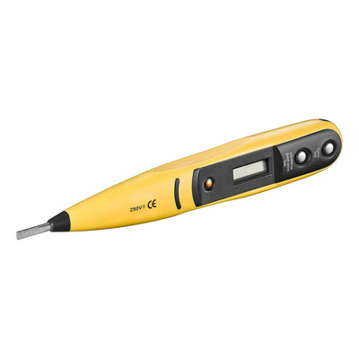 Fixpoint AC and DC Tester with LCD Display, Measured Voltage Range 12-240V