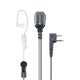 Midland MA31-L PRO Microfono  auricolare pneumatico con cavo spiralato, connettore L a 2 pin, selettore push to talk e VOX
