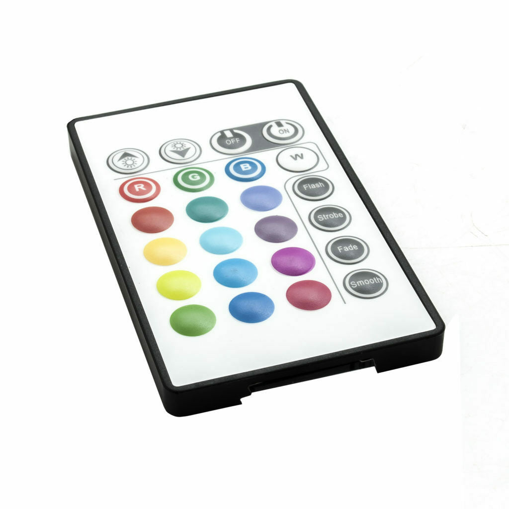 O.N Kit 2 strisce Led luminose da 50 cm SMD RGB set per retroilluminazione tv luci colorate con telecomando