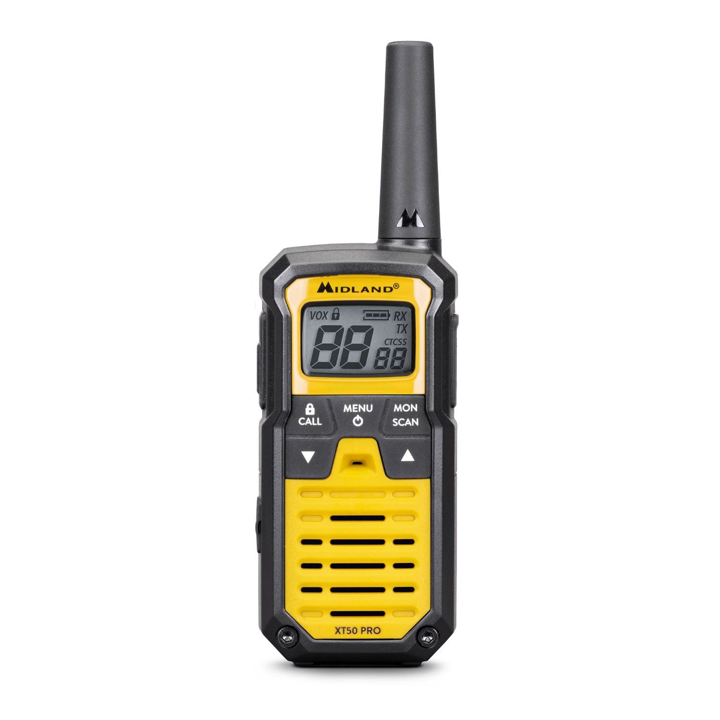 Midland Coppia ricetrasmittenti in valigetta full optional, PMR446/LPD, senza licenza, Twin Walkie Talkie, impermeabile, 85 canali