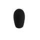 Monacor Éponge coupe-vent pour microphones en mousse noire 11-15 mm WS-30
