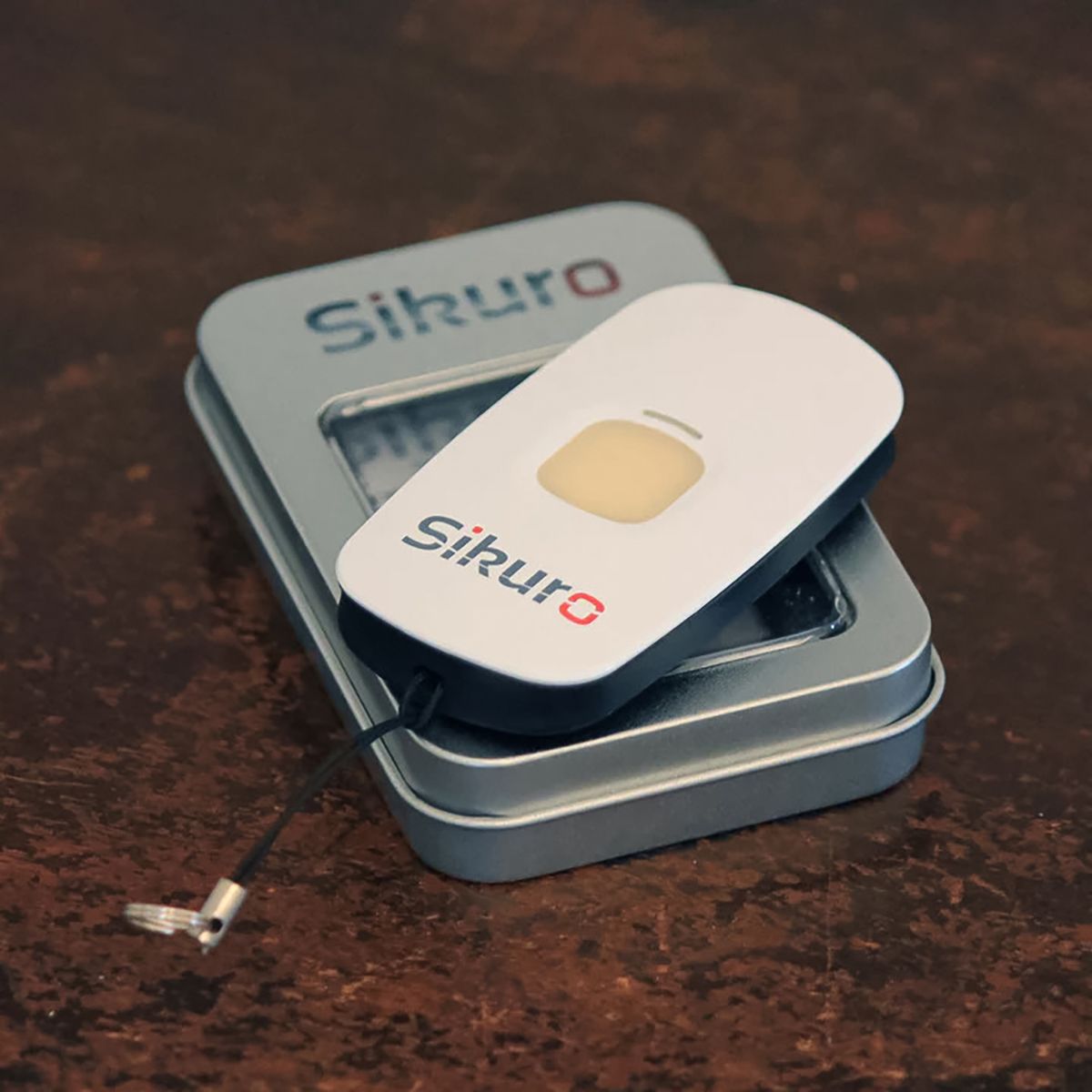 Sikuro Multi-frequency rolling code remote control from 306 to 868mhz, programmable self-learning gate opener, wide-range radio control, 4 buttons, white