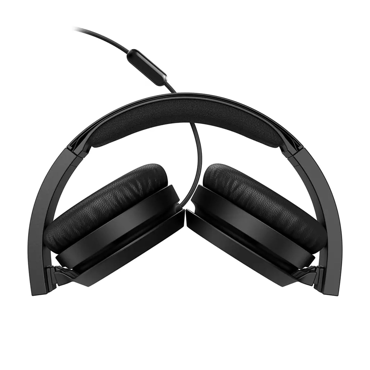PHILIPS Casque supra arqué avec câble, basses profondes et aigus définis, casque pliable avec microphone intégré