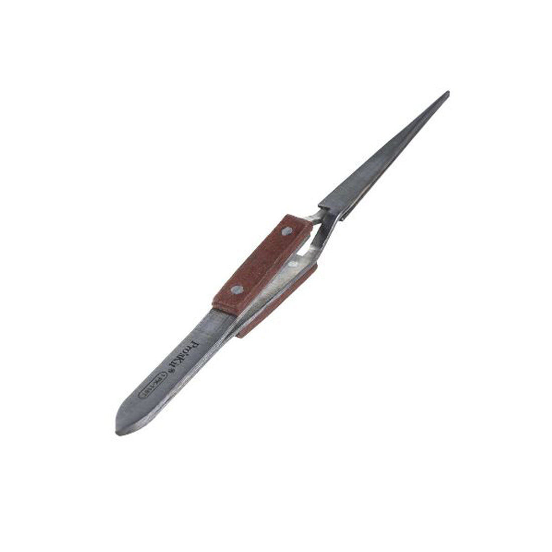 Pincettes de retenue droites Pro'skit, pincettes de précision en acier inoxydable résistantes aux acides 1PK-118T