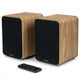 Thomson WS602 Duo, Set altoparlanti in legno con telecomando, potenza 100W, speaker bluetooth 5.0, casse per giradischi, impianto audio stereo