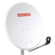 Antenne parabolique Emme Esse 80 cm en acier blanc