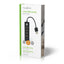 Nedis Hub multiporta USB 2.0, 4 porte ingresso USB-A, plug&play, multipresa USB