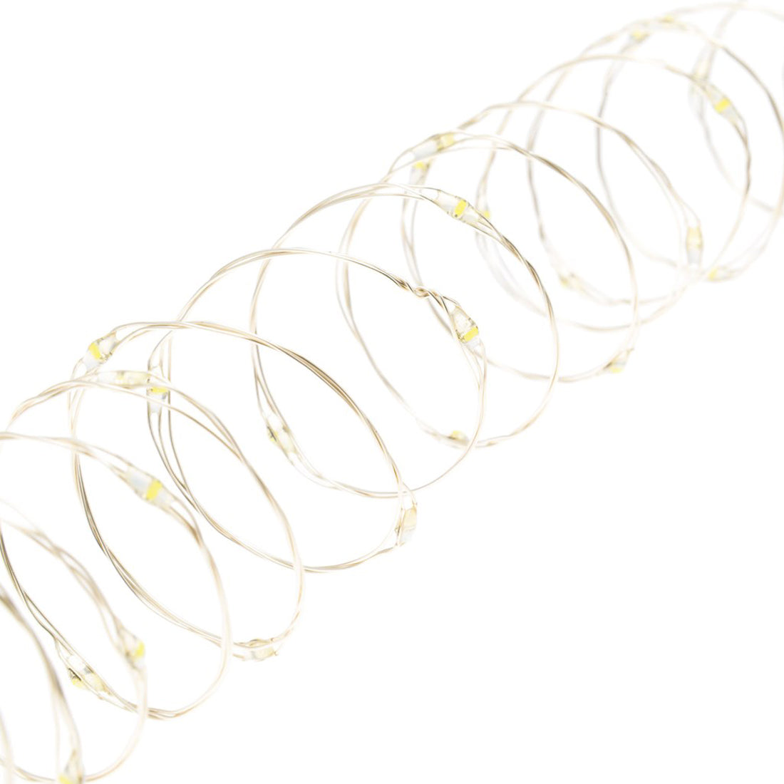 Lumineo Catena luminosa da 288 LED 2.4m, fascio copper light luce bianco freddo, luci natalizie impermeabili per esterno, basso consumo
